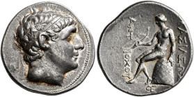 SELEUCID KINGDOM OF SYRIA. 
ANTIOCHOS II THEOS, king 261-246 BC. Tetradrachm, Magnesia on the Meander. AR 17.21 g. Head r. with royal diadem. Rev. BA...