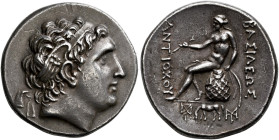 SELEUCID KINGDOM OF SYRIA. 
ANTIOCHOS HIERAX, king 246-226 BC. Tetradrachm, Alexandria Troas. AR 17.09 g. Head r., wearing winged royal diadem. Rev. ...