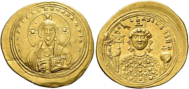 BYZANTINE EMPIRE. 
MICHAEL IV THE PAPHLAGONIAN, AD 1034-1041. Histamenon Nomism...