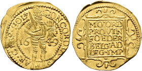 THE NETHERLANDS. HOLLAND. 
Province. Ducat 1649. Standing knight // Tablet with legend. 3,48 g. Delmonte 774; Fr. 249.
Very fine-extremely fine

P...
