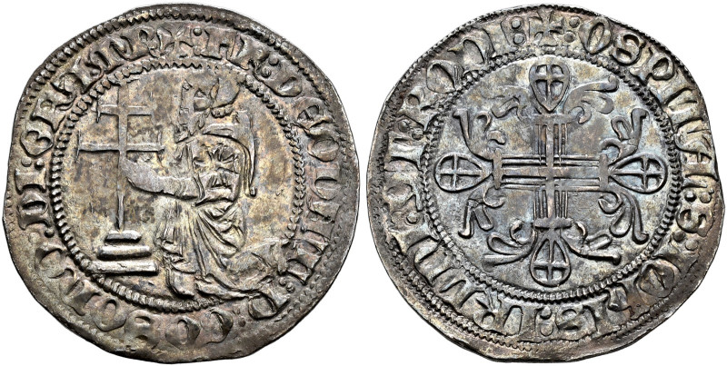 RHODOS. Knights of St. John. 
Dieudonné de Gozon, 27th Grand Master, 1346-1353....