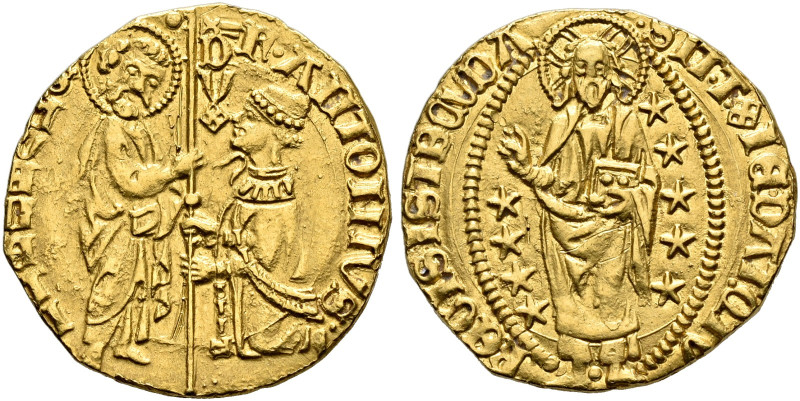 RHODOS. Knights of St. John. 
Anton Fluvian, 34th Grand Master, 1421-1437. Duca...