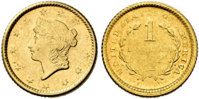 USA. 
One Dollar 1852. Liberty Head. Fr. 84.
Very fine­-extremely fine

Provenance:
Heritage of a Jewish Canadian family.