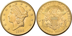 USA. 
20 Dollars 1898. Liberty Head. Fr. 177.
Very fine-­extremely fine

Provenance:
Heritage of a Jewish Canadian family.