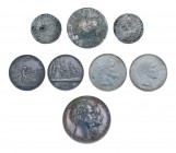 Kleine Sammlung von 21 Silbermünzen. Mit dabei u.a. Krone 1723 Friedrich IV. (Dav. 1290), Doppelschilling 1526 (Lange 15 var) und 1537 (Lange 22c), 2 ...