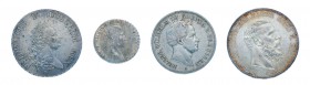 Kleine Sammlung Preussen mit 15 Silbermünzen in unterschiedlichen Erhaltungen. Mit dabei u.a. 5 Mark Preussen 1888A, Taler 1786A Friedrich II. der Gro...