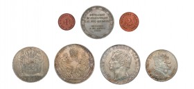 Sammlung Taler und Teilstücke sowie Kleinmünzen des 18. bis 20. Jahrhundert überwiegend aus Sachsen und Preussen untergebracht in 6 Münztablars. Dabei...