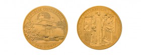 2 x 100 Euro Goldmünzen Österreich aus den Jahren 2003 (Malerei) und 2004 (Wiener Secession), originalverpackt. Zusammen 32 g.f.