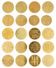 24 Schützenmedaillen Schweiz in Gold zu verschiedenen Anlässen. Mit dabei zum Beispiel Eidgenössisches Schützenfest Thun 1969, Kantonales Schützenfest...