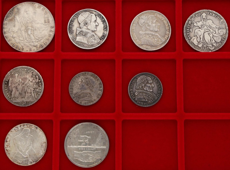 Sammlung Kirchenstaat ab Benedikt XIV. (1755) bis Pius IX. (1866). Mit dabei u.a...