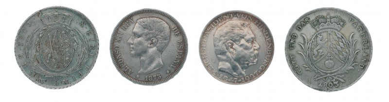 Vielseitige Sammlung europäischer Münzen beginnend ab dem 17. Jahrhundert meist ...