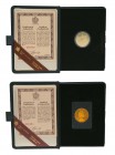 12 x 100 Dollar Kanada Goldgedenkmünzen aus den 1980er Jahren originalverpackt mit Echtheitszertifikat in polierter Platte. Dazu 1 x 1 Unze Kanada Map...