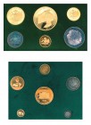 Interessante Partie mit 23 Goldmünzen und -medaillen und 7 Platinmünzen und -medaillen von verschiedenen südamerikanischen Ländern. Dabei Set von "Rep...