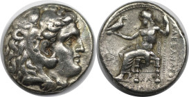Griechische Münzen, MACEDONIA. Alexander III. „der Große“ (336-323 v. Chr). AR Tetradrachme (16,80 g, 25 mm) Babylon, geprägt unter Peithon, 317-311 v...