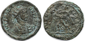 Römische Münzen, MÜNZEN DER RÖMISCHEN KAISERZEIT. Probus (276-282 n. Chr). Antoninianus (3.31 g. 21.5 mm) Vs.: IMP PROBVS PF AVG, Panzerbüste mit Stra...