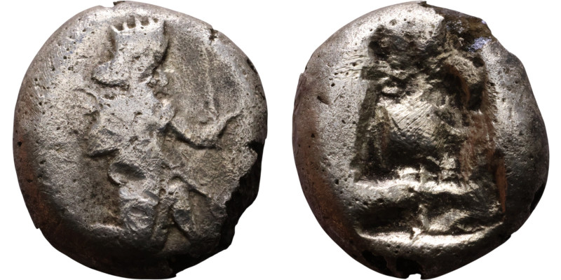 Persia, Achaemenid Kings AR Siglos. Time of Artaxerxes II - Artaxerxes III AR Si...