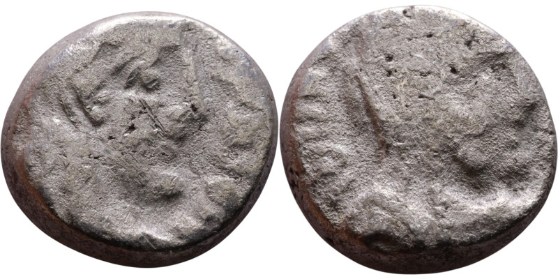Aretas IV Philopatris (King of the Nabataeans: 9 BC – 40 AD) Silver coin. Obvers...