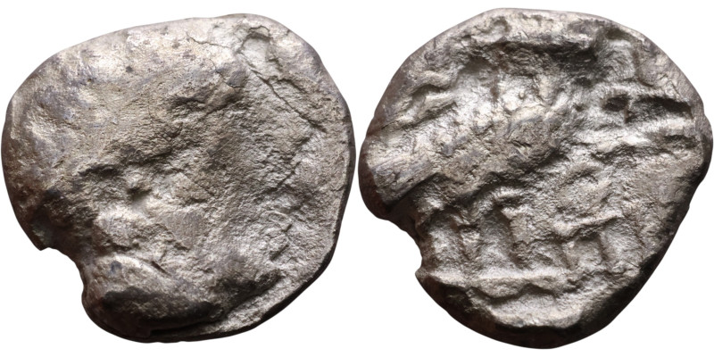 ATTICA, Athens. Circa 454-404 BC. Silver coin Obverse: Head of Athena right, wit...