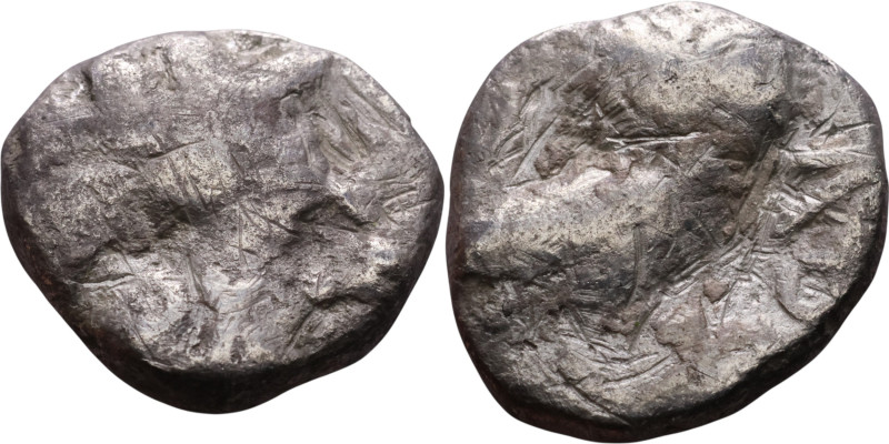 ATTICA, Athens. Circa 454-404 BC. Silver coin Obverse: Head of Athena right, wit...