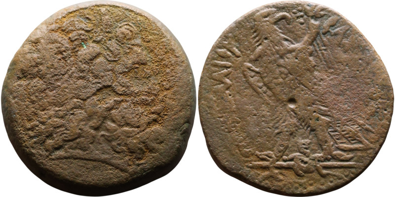 Ptolemaic Kings Of Egypt. (3-1 century BC). Bronze. Obverse: Head of Zeus. Rever...
