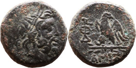 Greek bronze coin. (IV-I century BC)