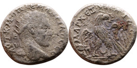 Philip I The Arab (244-249) Tetradrachm. Obverse: Bust of emperor. Reverse: Eagle standing left, head right, wreath in beak, tail right, wings spread
