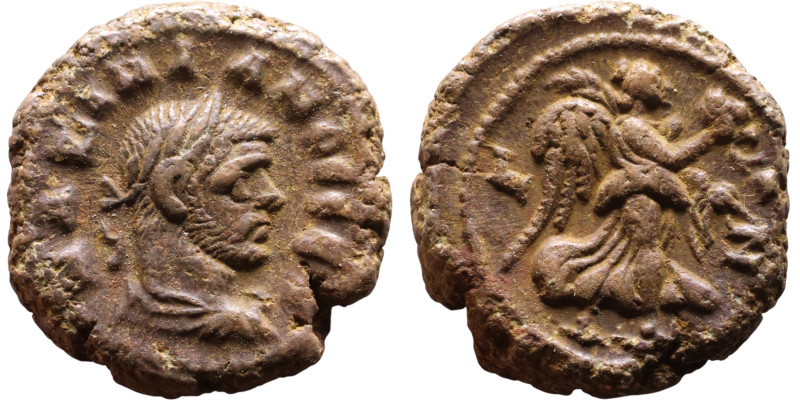Maximianus (285-305) Egypt: Tetradrachm. Obv: Laureate draped bust right Reverse...