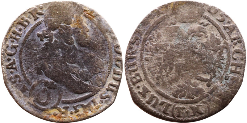 Austria – 3 Kreuzer – 1705

18mm 1,16g