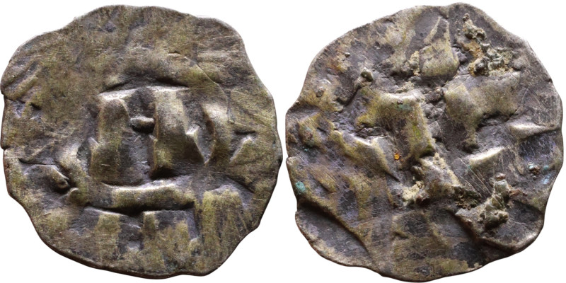 Italy: Lucca 1039-1125. Denari. Obverse: INPERATOR/ Monogram. Reverse: ENRICVS
...
