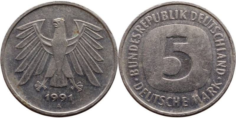 Germany – 5 mark - 1991

28mm 9,98g