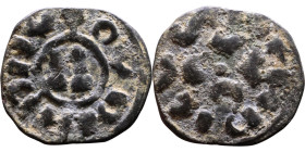 Italy: Lucca 1039-1125. Denari. Obverse: INPERATOR/ Monogram. Reverse: ENRICVS