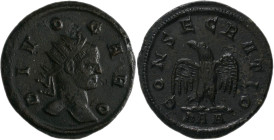 Carus (282 - 283): Æ-Antoninian, DIVO CARVS / CONSECRATIO, 3,5 g, 21,3 mm, Kampmann 113.33, vorzüglich.
 [differenzbesteuert]