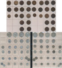 Hong Kong: Sammlung Kleinmünzen aus Hongkong ca. 1860 - 1935, dabei 50 Cents, 20 Cents, 10 Cents und 5 Cents aus Silber (bzw. 2 x 5c aus Nickel) sowie...