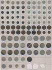 Indien: Britisch-Indien, Victoria 1837-1901: Sammlung 68 Münzen der englischen Kolonie, dabei Silbermünzen zu 1 Rupie / Rupee, Half Rupie, 1/4 Rupie o...