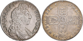 Großbritannien: William III. 1694-1702: Halfcrown 1697. 15,05 g. KM# 491.7, Seaby 3487. Sehr schön.
 [differenzbesteuert]