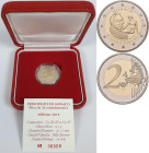 Monaco: Albert II. 2005-,: 2 Euro 2018, 250. Todestag Francois Bosio (Francois-Joseph Bosio). In Kapsel, Etui mit Umkarton und mit Zertifikat Nr. 0035...