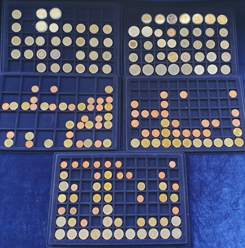 Euromünzen: Sammlung Euromünzen verschiedener europäischer Staaten.
 [differenz...