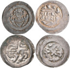 Altdeutschland und RDR bis 1800: Bamberg-Bistum: Lot 6 nicht näher bestimmten Pfennige 13tes Jhd., vermutlich Krug 70 - 84. Gesamtgewicht 3,05g.
 [di...