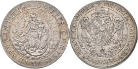 Altdeutschland und RDR bis 1800: Bayern, Maximilian I. 1598-1651: Taler 1625 (Reichstaler / Madonnentaler), Umschrift endet auf ELECT. Jesus schaut na...