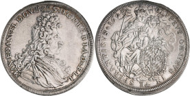 Altdeutschland und RDR bis 1800: Bayern, Maximilian II. Emanuel 1679-1726: Taler 1694 (Reichstaler / Madonnentaler). 29,17 g. Davenport 6099, Hahn 199...