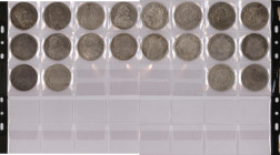 Altdeutschland und RDR bis 1800: Bayern, Maximilian III. Joseph 1745-1777: 10 x Taler (Madonnentaler), dabei die Jahrgänge 1754, 1755, 1756, 1757, 176...