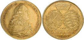 Altdeutschland und RDR bis 1800: Sachsen, Friedrich August III. (I.) 1763-1806: 10 Taler (10 Thaler / 2 August d'or) 1779 IEC Dresden. 13,32 g. Friedb...