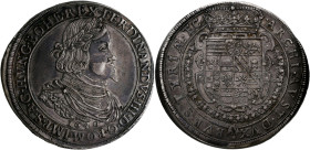 Haus Habsburg: Ferdinand III. 1625-1637-1657: Doppeltaler 1640 (Doppelter Reichstaler) Graz. Belorbeertes Brustbild rechts FERDINANDVS III DG ROM IMP ...