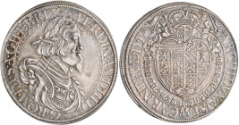 Haus Habsburg: Ferdinand III. 1625-1637-1657: Taler / Reichstaler 1638 HGP, St. Veit. 28,50 g. Davenport 3192, Voglhuber 205. Kleiner Schrötlingsfehle...