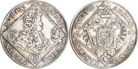 Haus Habsburg: Leopold I. 1657-1705: 1/4 Reichstaler 1701 KB, Kremnitz, 7,2 g, Herinek 892, sehr schön.
 [differenzbesteuert]