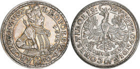 Haus Habsburg: Erzherzog Leopold V. 1619-1632: 1/4 Taler 1632, Hall, 7,17 g, Moser/Tursky 492, sehr schön.
 [differenzbesteuert]