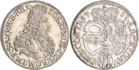 Haus Habsburg: Joseph I. 1705-1711: 6 Kreuzer 1711, Hall, 2,87 g, Moser/Tursky 818, Herinek 175, sehr schön - vorzüglich.
 [differenzbesteuert]