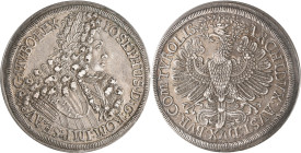 Haus Habsburg: Joseph I. 1705-1711: Doppeltaler / Doppelter Reichstaler o.J. (1710 / 1711), Hall. Brustbild nach rechts, IOSEPHUS D G ROM IMP SE AVG H...