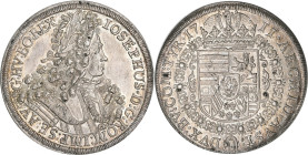 Haus Habsburg: Joseph I. 1705-1711: Reichstaler 1711, Hall, 28,3 g, Davenport 1018, Walzenprägung, feine Patina, fast vorzüglich.
 [differenzbesteuer...