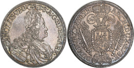 Haus Habsburg: Karl VI. 1711-1740: ½ Taler o. J., Hall, 14,5 g, Herinek 483, sehr schön+.
 [differenzbesteuert]